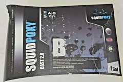 SquidPoxy B Cast 2.0 Two Component High Build Medium Viscosity 1 Gallon
