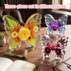 Butterfly Silicone Mold Set, Small Medium Large Butterfly Molds for Resin, Gypsu