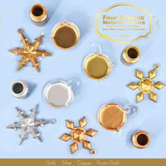 LEOBRO Metallic Mica Powder for Resin, Epoxy Resin Color Pigment, Pigment Powder