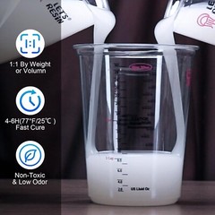 Silicone Mold Making Kit Liquid Silicone Rubber 140oz Translucent Clear Mold …