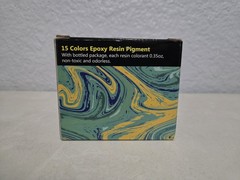 LET’S RESIN Epoxy Resin Dye,15 Color Each 0.35 oz (Pack of 15), Multicolor