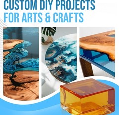 16 oz Self-Leveling Clear Epoxy Resin for Gorgeous Finishes – Safe & Easy to Use