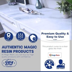 1 Gallon Premium Quality Clear Epoxy Resin Kit Non-Toxic High Gloss Thick Clear