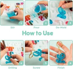 DIY Epoxy Resin Casting Kit with Accessories