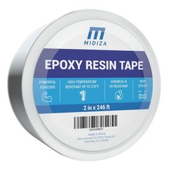 Ultimate Crafting Solution – 2″ x 246 ft Transparent Silicone Epoxy Release Tape