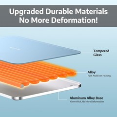 2-in-1 Resin Heating Mat & Leveling Table, Fast Curing Epoxy Molds, Resin Cur…