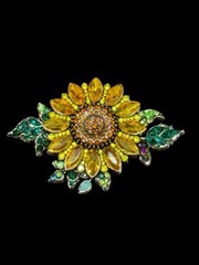 Handmade Crystal Sunflower Mold For Resin
