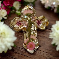 Handmade Cross Trinket Box Mold For Resin