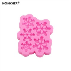 Size snowflake resin jewelry hole shoes decoration accessories drip mold DIY cho