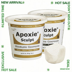 NEW Aves Apoxie Sculpt 2-Part Modeling Compound 4LB White/Stone White