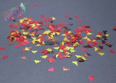KITTIES GONE WILD – Multicolor metallic cat shape Glitter- Pixie Shapes-